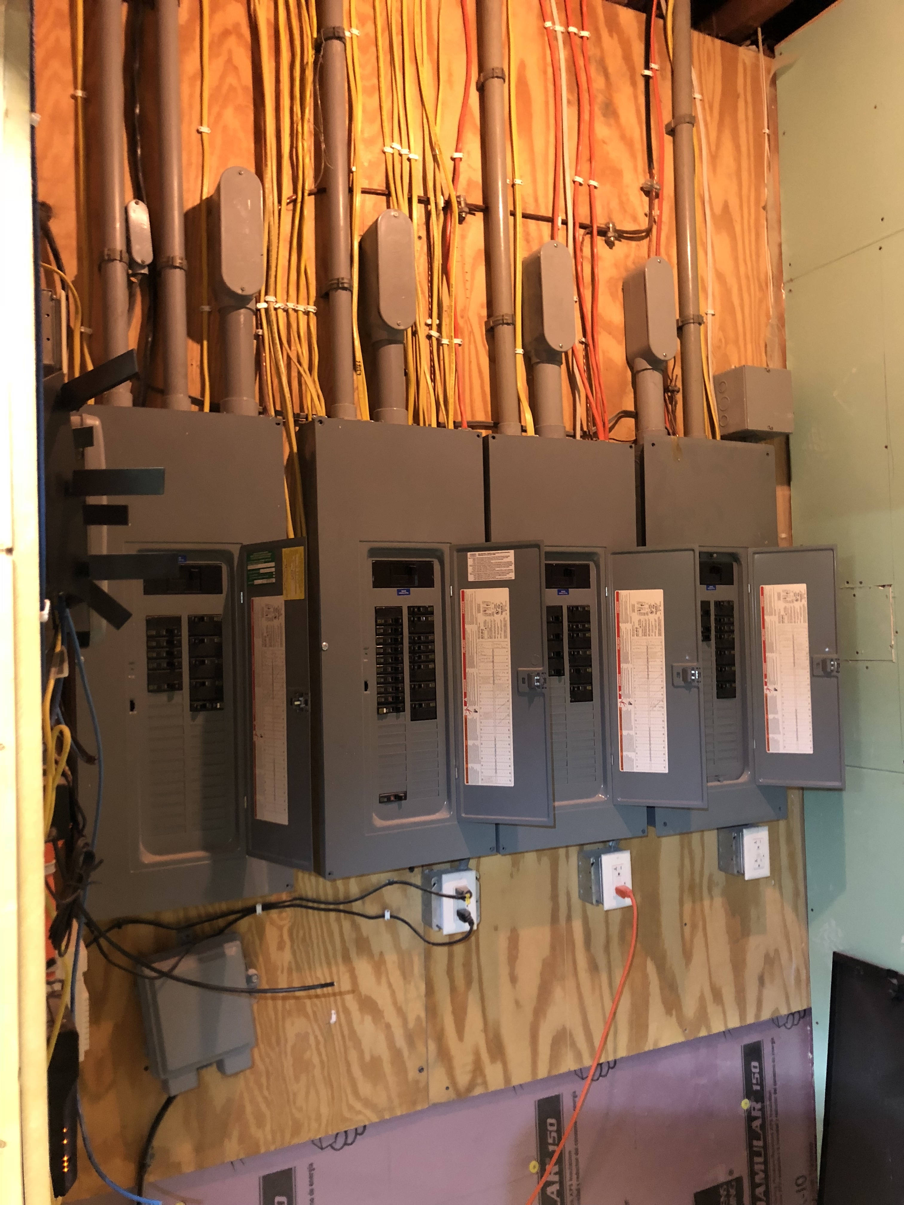 Electrical panel upgrade