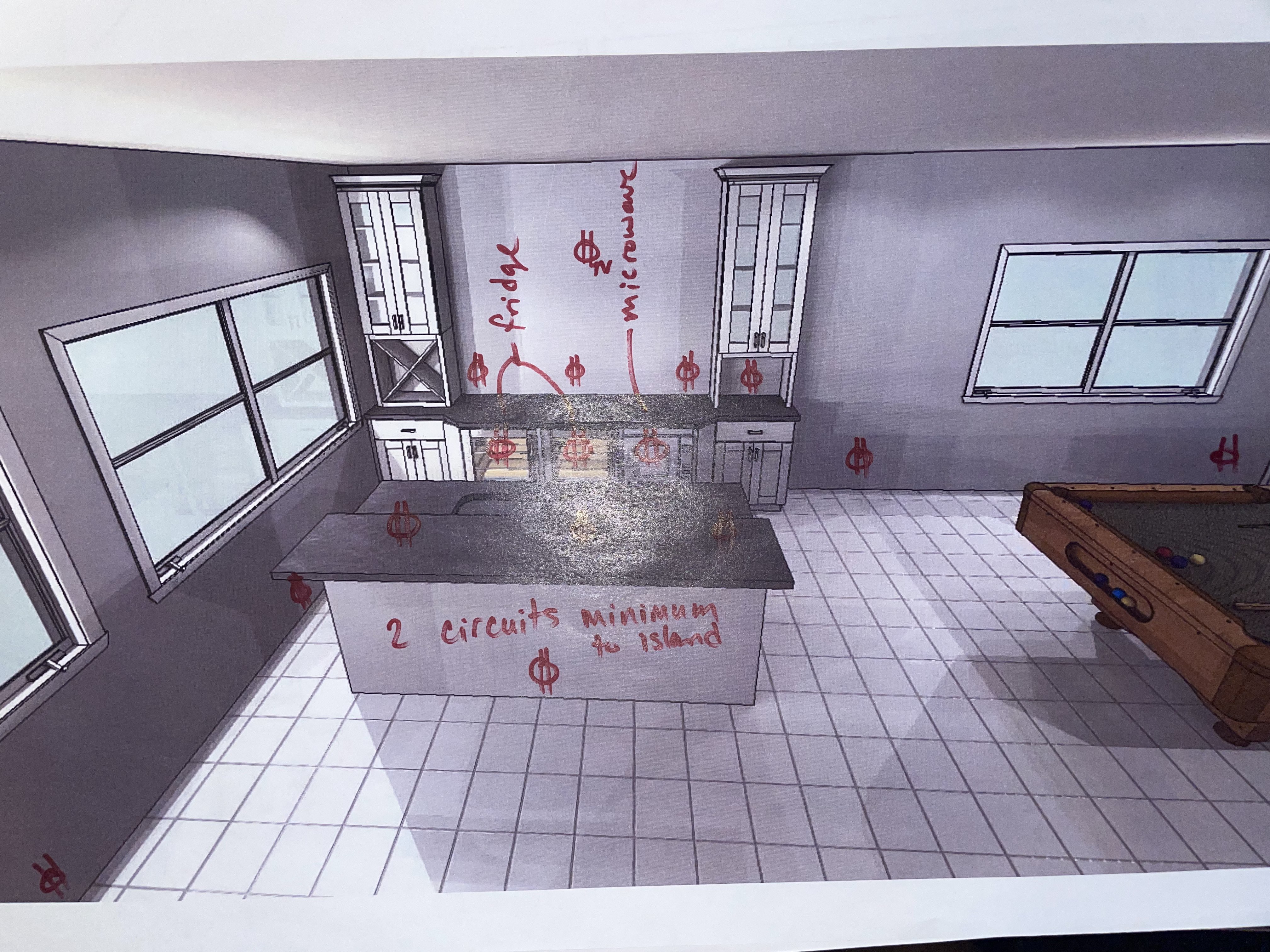 Home remodeling electrical work